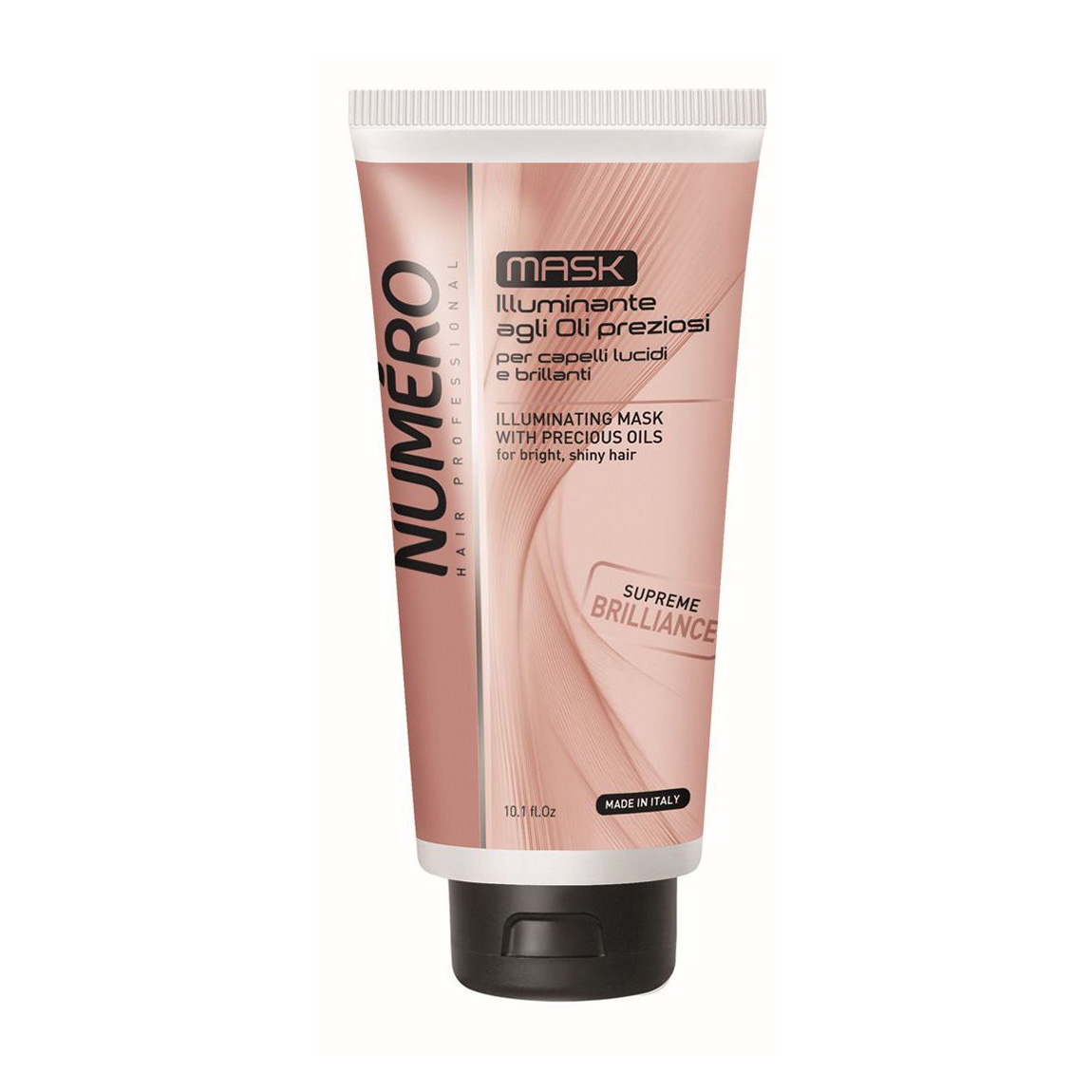 Маска Brelil Numero Supreme Brilliance Illuminating Mask для блиску волосся, на основі цінних олій, 300 мл